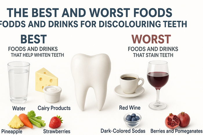 The Best and Worst Foods and Drinks for Tooth Discoloration