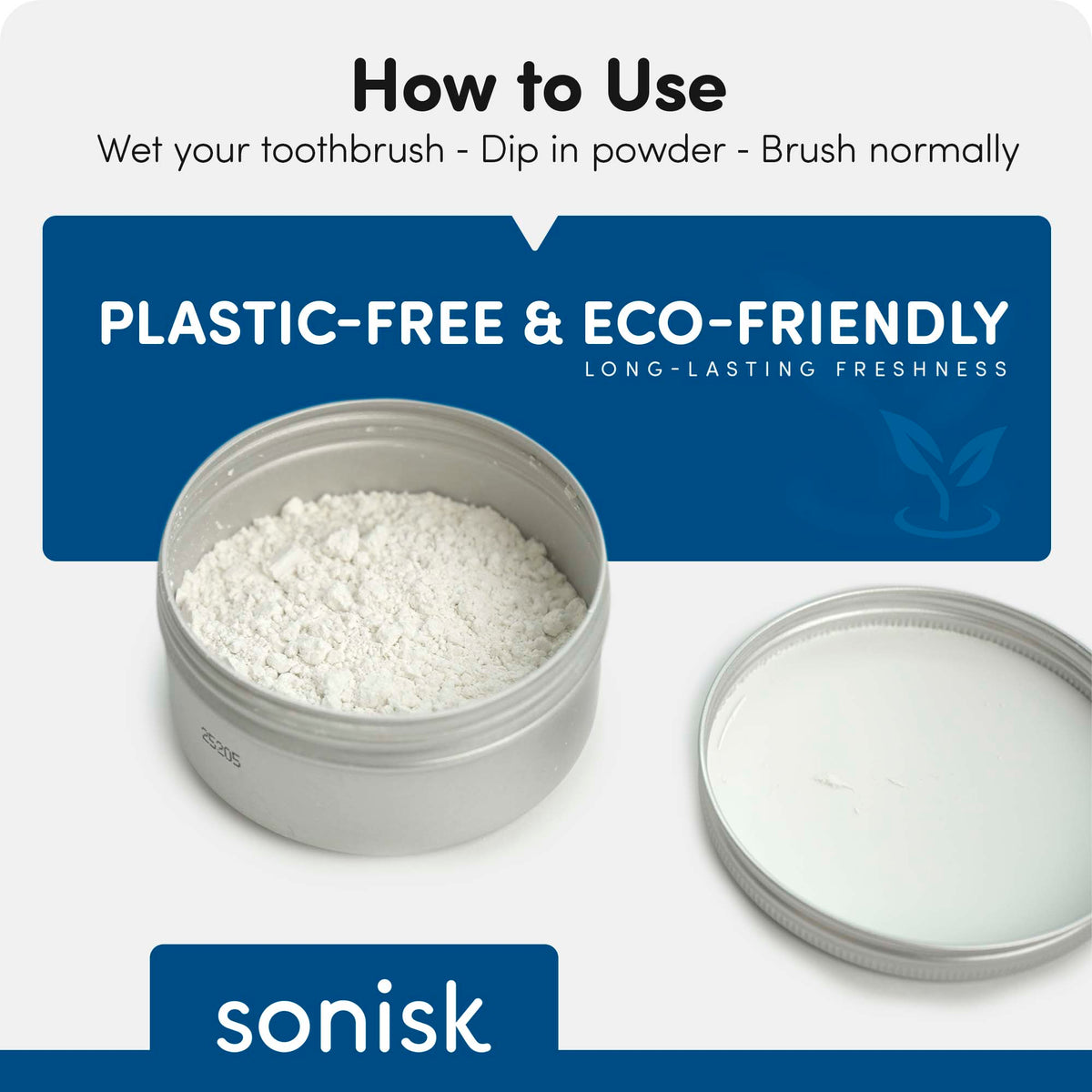 Sonisk Toothpaste Powder