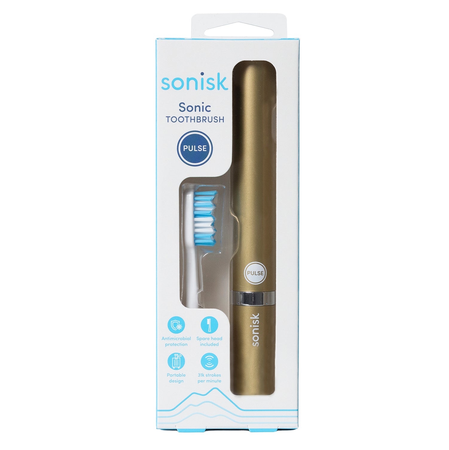 Pulse Toothbrush Gold sonisk