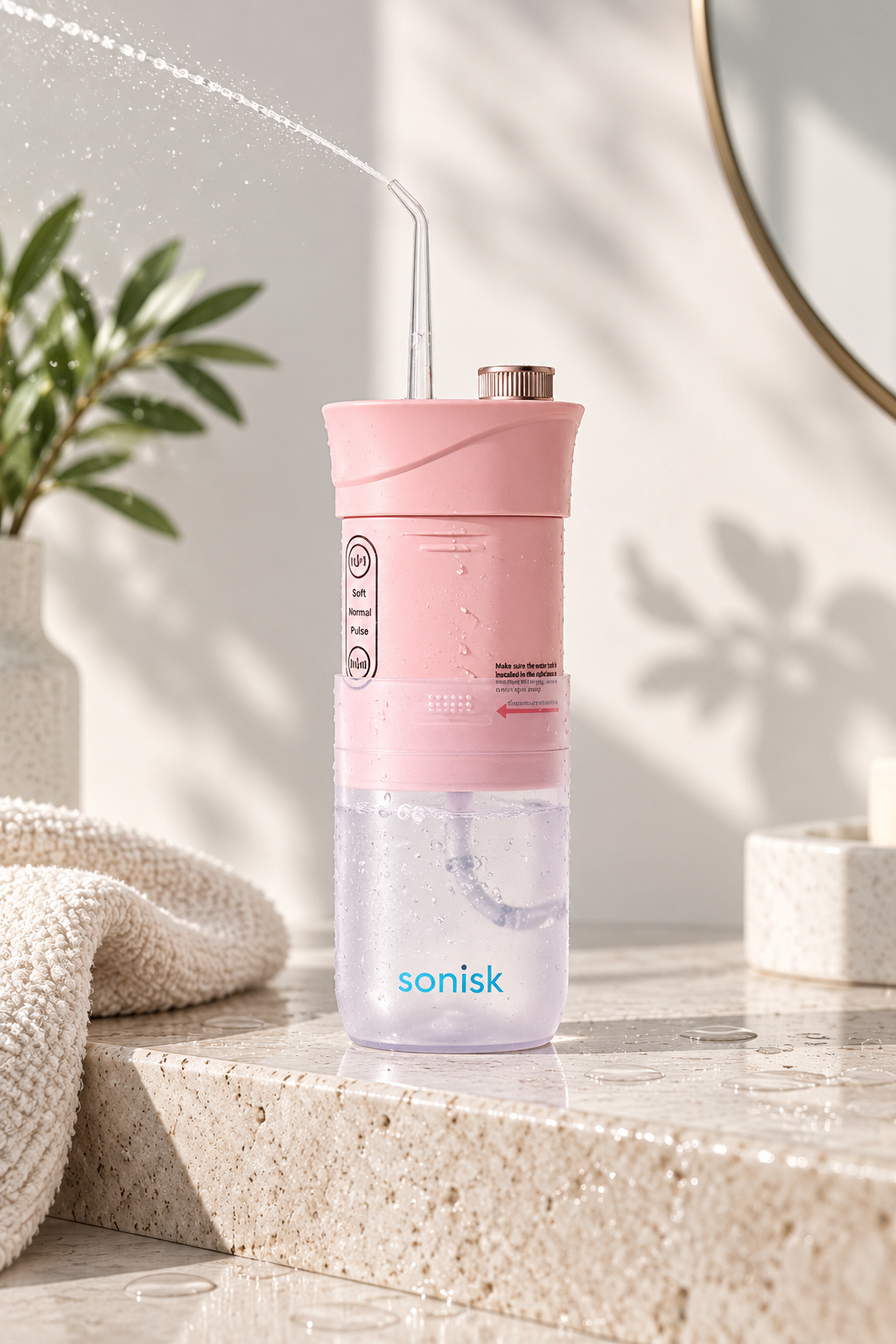 Sonisk Water Flosser- Pink